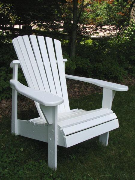 Weathercraft Painted Yellow Pine Adirondack Chair