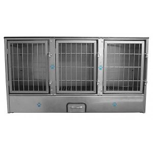 3 Unit Cage Bank For Pets