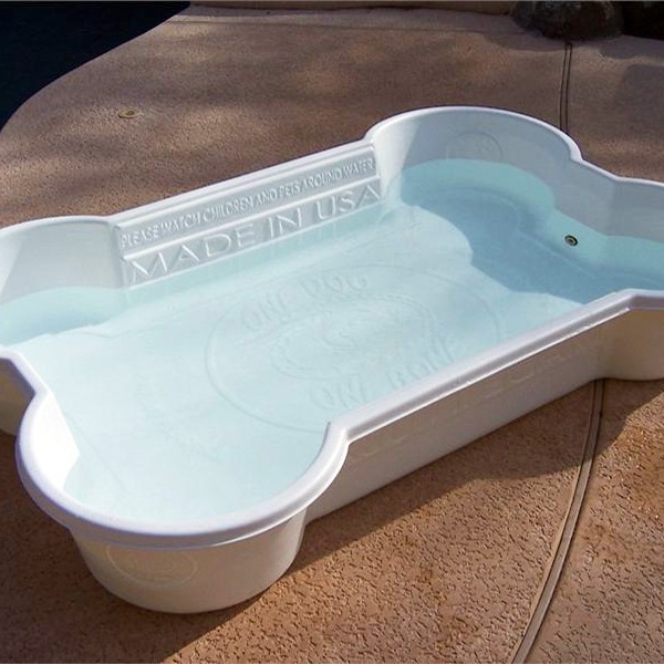 Bone Pool | Dog Swimming Pools | Dog Bone Pool Deck