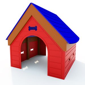 Paws Dog House Play Structure