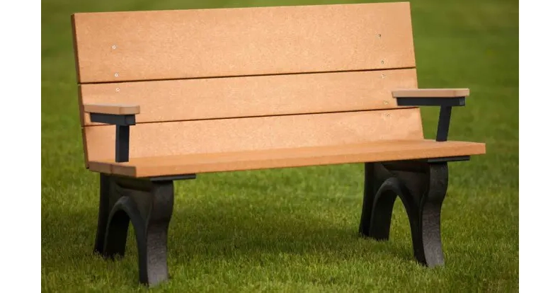 Traditional ADA Park Benches - TerraBound Solutions Inc.