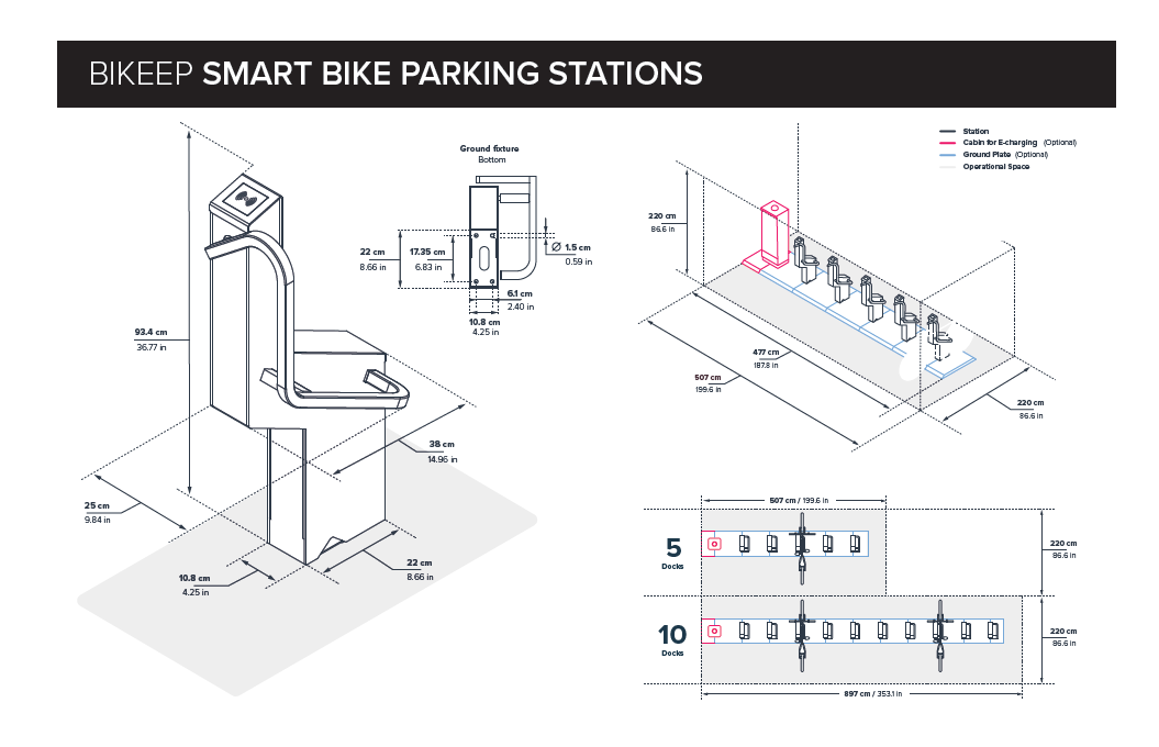 Bikeep Smart Bike Station